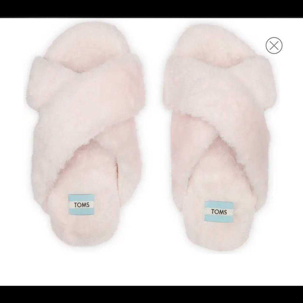 NWT TOMS Susie Faux Fur Slipper
